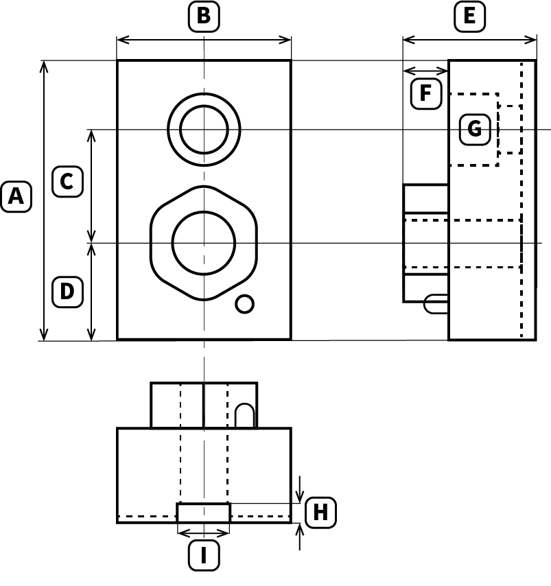 六角生爪カメチャックGパワーチャック用親爪